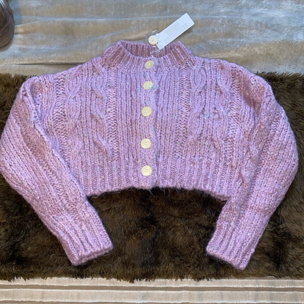 Urban Outfitters cropped button up cardigan
